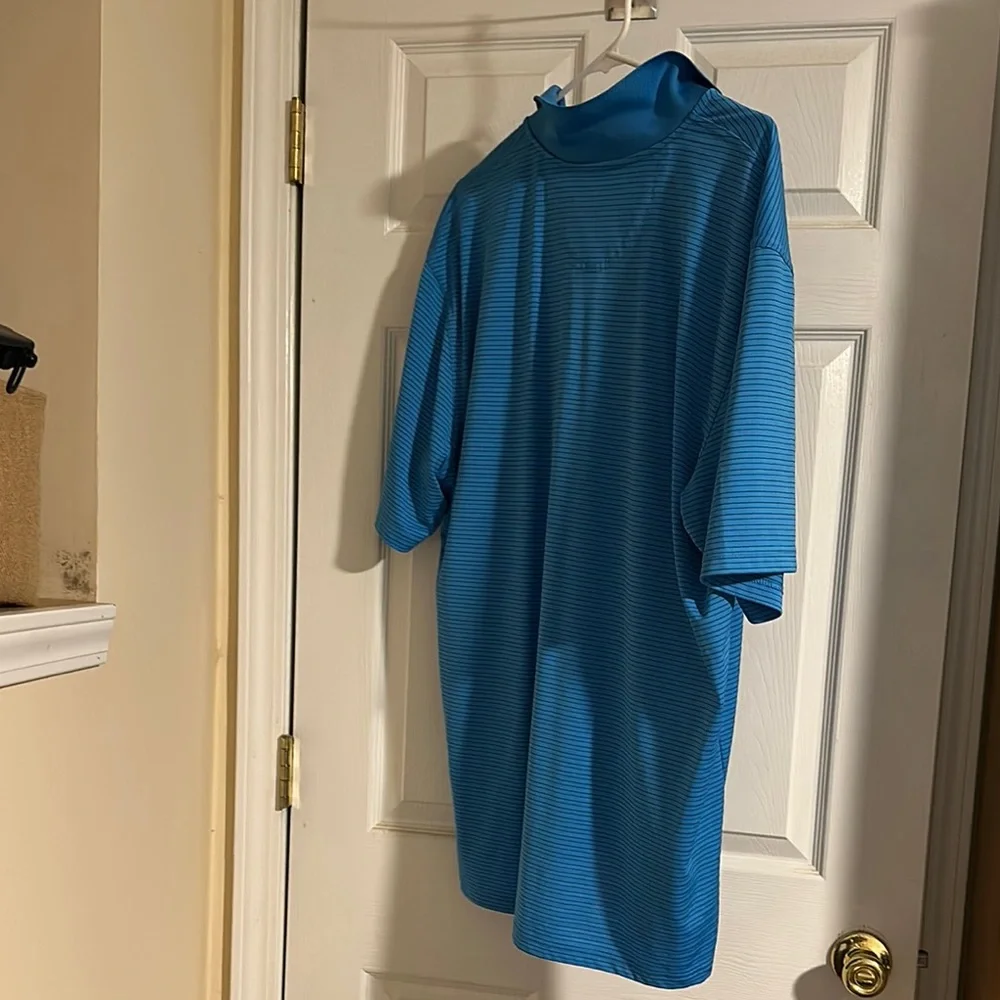 Greg Norman Collection Blue Polo Shirt Casual Wear - Picture 3 of 4